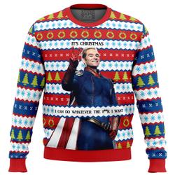 Homelander The Boys Ugly Christmas Sweater Perfect And Unique Gifts For Adults Kids On Christmas