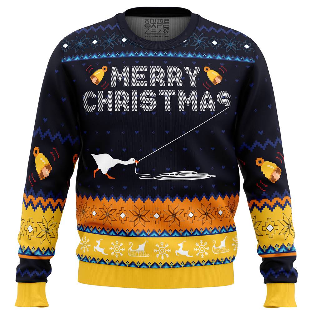 Honked Christmas Untitled Goose Game Ugly Christmas Sweater Perfect And Unique Gifts For Adults Kids On Christmas