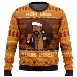 How Was Your 2020? Django Unchained Ugly Christmas Sweater Perfect And Unique Gifts For Adults Kids On Christmas