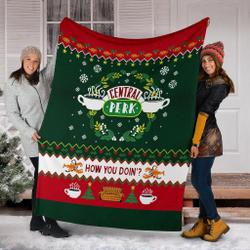 Movie How You Doin Ugly Christmas Custom Fleece Sherpa Blanket Home Decor Perfect Gifts For Family On Christmas