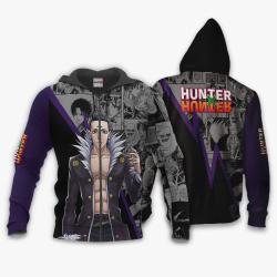 Anime Chrollo Lucilfer Shirts Merch Custom HxH Anime Manga Style Perfect And Unique Gifts For Otaku Anime Fans On Christmas
