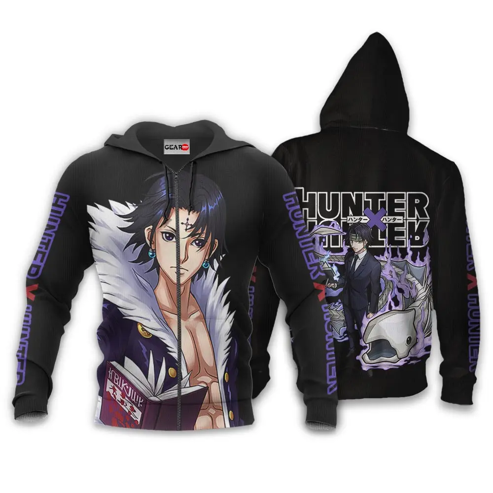 Anime Chrollo Lucilfer Shirts Merch Custom HxH Anime Perfect And Unique Gifts For Otaku Anime Fans On Christmas