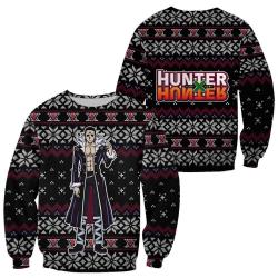 Chrollo Lucilfer Ugly Christmas Sweater HxH Gift Perfect And Unique Gifts For Adults Kids On Christmas