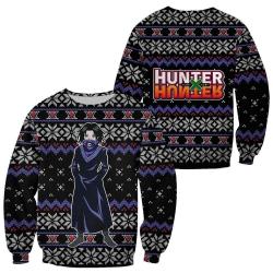 Feitan Ugly Christmas Sweater HxH Anime Xmas Gift Clothes Perfect And Unique Gifts For Adults Kids On Christmas