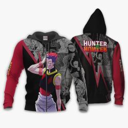Anime Hisoka Hoodie Custom Anime Manga Style Perfect And Unique Gifts For Otaku Anime Fans On Christmas