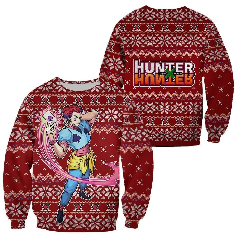Hisoka Ugly Christmas Sweater HxH Xmas Gift Perfect And Unique Gifts For Adults Kids On Christmas
