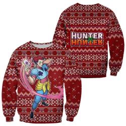 Hisoka Ugly Christmas Sweater HxH Xmas Gift Perfect And Unique Gifts For Adults Kids On Christmas
