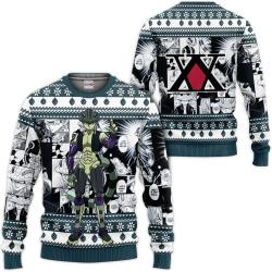 HxH Meruem Custom Anime Ugly Christmas Sweater Perfect And Unique Gifts For Adults Kids On Christmas