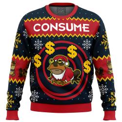 Hypnotoad Consume Futurama Ugly Christmas Sweater Perfect And Unique Gifts For Adults Kids On Christmas
