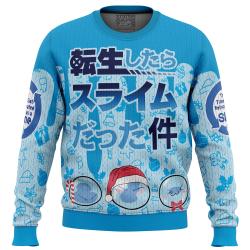 I Got Slimy That time I got reincarnated as a slime Christmas Sweater Perfect And Unique Gifts For Adults Kids On Christmas