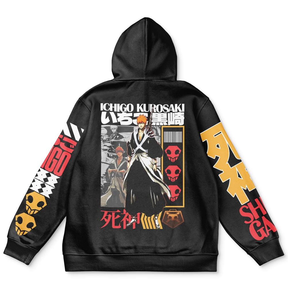 Anime Ichigo Kurosaki TYBWA V2 Bleach Streetwear Hoodie Perfect And Unique Gifts For Otaku Anime Fans On Christmas