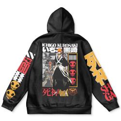 Anime Ichigo Kurosaki TYBWA V2 Bleach Streetwear Hoodie Perfect And Unique Gifts For Otaku Anime Fans On Christmas