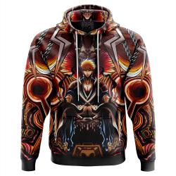 Anime Ichigo True Shikai Bleach Hoodie Perfect And Unique Gifts For Otaku Anime Fans On Christmas