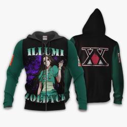 Anime Illumi Zoldyck Shirts Merch Custom Anime HxH Perfect And Unique Gifts For Otaku Anime Fans On Christmas