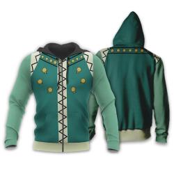 Anime Illumi Zoldyck Costume Shirt HxH Anime Hoodie Jacket Perfect And Unique Gifts For Otaku Anime Fans On Christmas