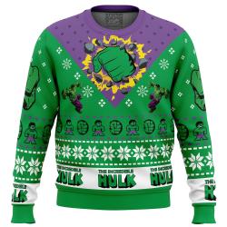 I'm Always Angry The Incredible Hulk Marvel Ugly Christmas Sweater Perfect And Unique Gifts For Adults Kids On Christmas