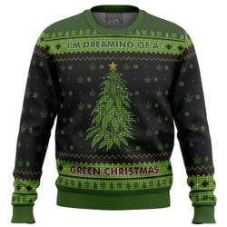 I'm Dreaming of a Green Christmas Ugly Christmas Sweater Perfect And Unique Gifts For Adults Kids On Christmas