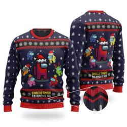 Imposters Christmas Is Among Us Ugly Sweater Gift For Holiday Perfect And Unique Gifts For Adults Kids On Christmas