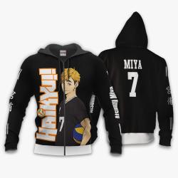 Anime Inarizaki Atsumu Miya Hoodie Haikyuu Anime Perfect And Unique Gifts For Otaku Anime Fans On Christmas