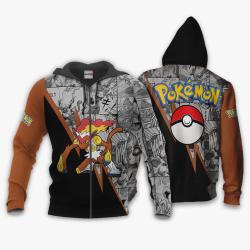 Anime Infernape Hoodie Custom Anime Mix Manga Perfect And Unique Gifts For Otaku Anime Fans On Christmas
