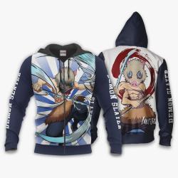 Anime Inosuke Hashibira Hoodie Anime Perfect And Unique Gifts For Otaku Anime Fans On Christmas