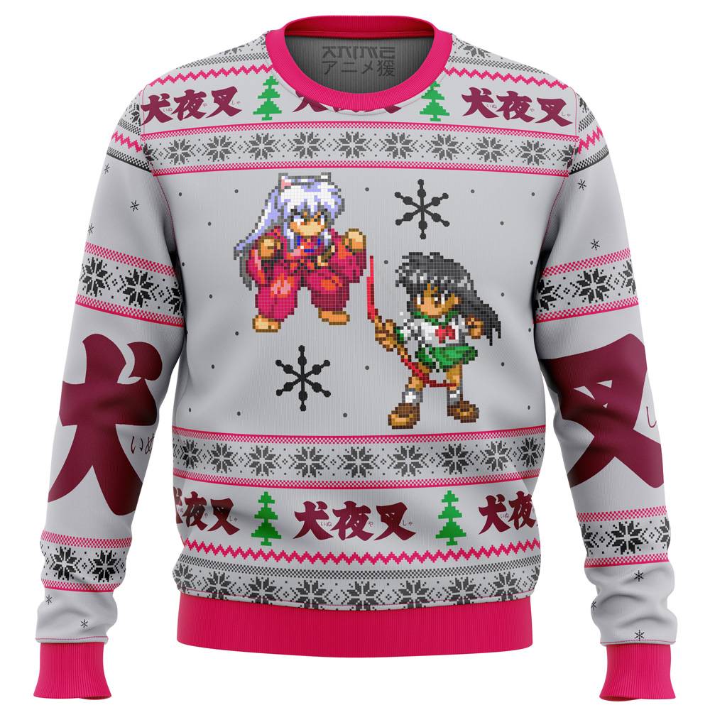 Inuyasha and Kagome Alt Ugly Christmas Sweater Perfect And Unique Gifts For Adults Kids On Christmas