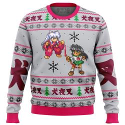 Inuyasha and Kagome Alt Ugly Christmas Sweater Perfect And Unique Gifts For Adults Kids On Christmas