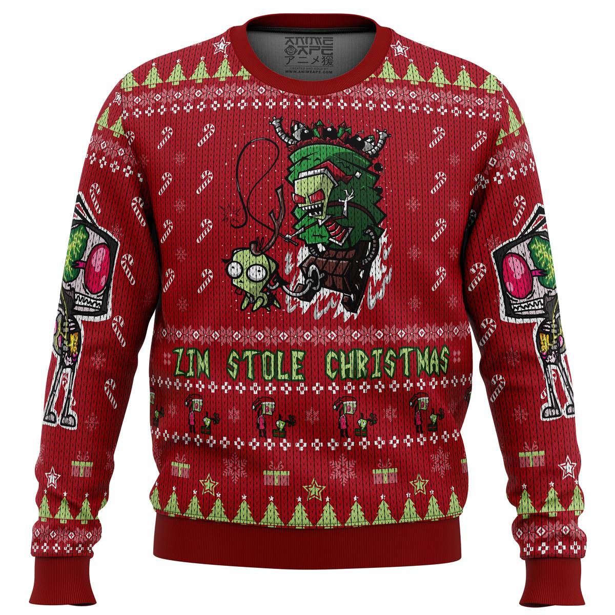 Invader Zim Doom Doom Doom Ugly Christmas Sweater Perfect And Unique Gifts For Adults Kids On Christmas