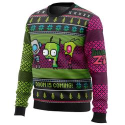 Invader ZiM Ugly Christmas Sweater Perfect And Unique Gifts For Adults Kids On Christmas