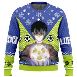 Isagi Yochi Blue Lock Ugly Christmas Sweater Perfect And Unique Gifts For Adults Kids On Christmas