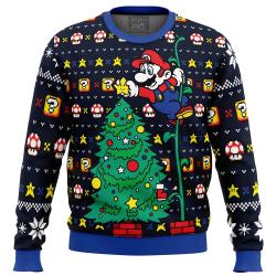 It's a Tree Super Mario Bros. Ugly Christmas Sweater Perfect And Unique Gifts For Adults Kids On Christmas