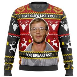 Jeffrey Dahmer Ugly Christmas Sweater Perfect And Unique Gifts For Adults Kids On Christmas