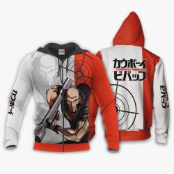 Anime Jet Black Hoodie Custom Anime Cowboy Bebop Perfect And Unique Gifts For Otaku Anime Fans On Christmas