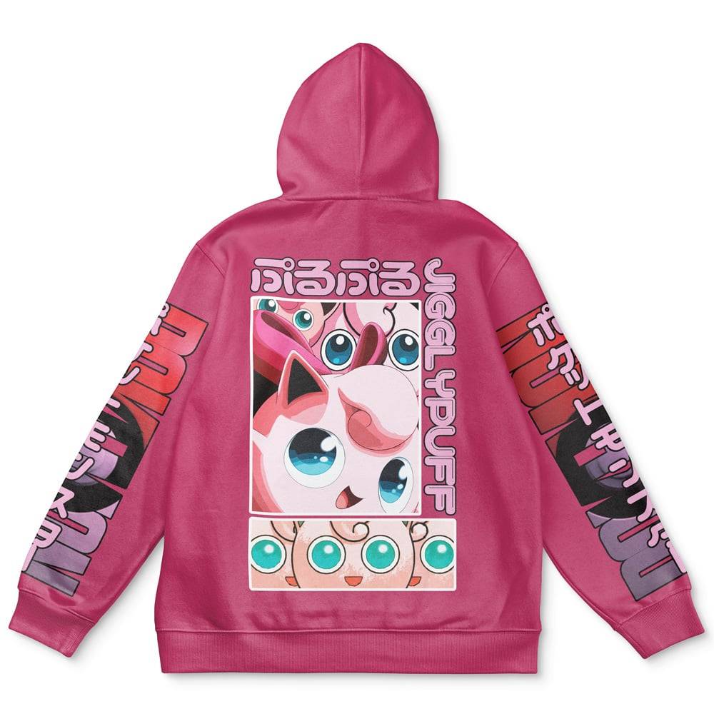 Anime Jigglypuff Pokemon Streetwear Hoodie Perfect And Unique Gifts For Otaku Anime Fans On Christmas