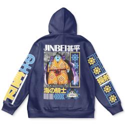 Anime Jinbei One Piece Streetwear Hoodie Perfect And Unique Gifts For Otaku Anime Fans On Christmas
