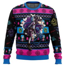 Jinx League of Legends Ugly Christmas Sweater Perfect And Unique Gifts For Adults Kids On Christmas