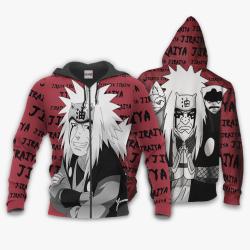 Anime Jiraiya Shirts Merch Custom Anime Style Manga Perfect And Unique Gifts For Otaku Anime Fans On Christmas