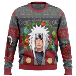 Jiraiya Naruto Ugly Christmas Sweater Perfect And Unique Gifts For Adults Kids On Christmas