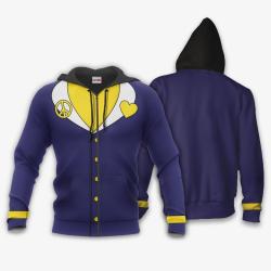 Anime Josuke Higashikata Costume Hoodie JJBA Anime Perfect And Unique Gifts For Otaku Anime Fans On Christmas