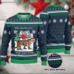 Joe Exotic Merry Christmas To Everyone Except That B*tch Sweater Perfect And Unique Gifts For Adults Kids On Christmas