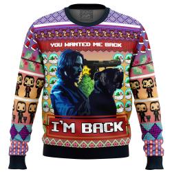John Wick Ugly Christmas Sweater Perfect And Unique Gifts For Adults Kids On Christmas Holiday