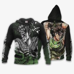 Anime Joseph Joestar Hoodie JJBAs Anime Jacket Perfect And Unique Gifts For Otaku Anime Fans On Christmas