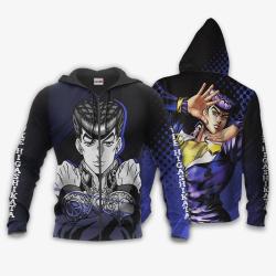 Anime Josuke Higashikata Hoodie JJBAs Anime Jacket Perfect And Unique Gifts For Otaku Anime Fans On Christmas