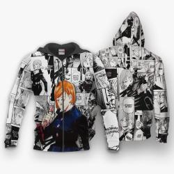 Anime Kugisaki Nobara Hoodie Anime Mix Manga Jacket Shirt Perfect And Unique Gifts For Otaku Anime Fans On Christmas