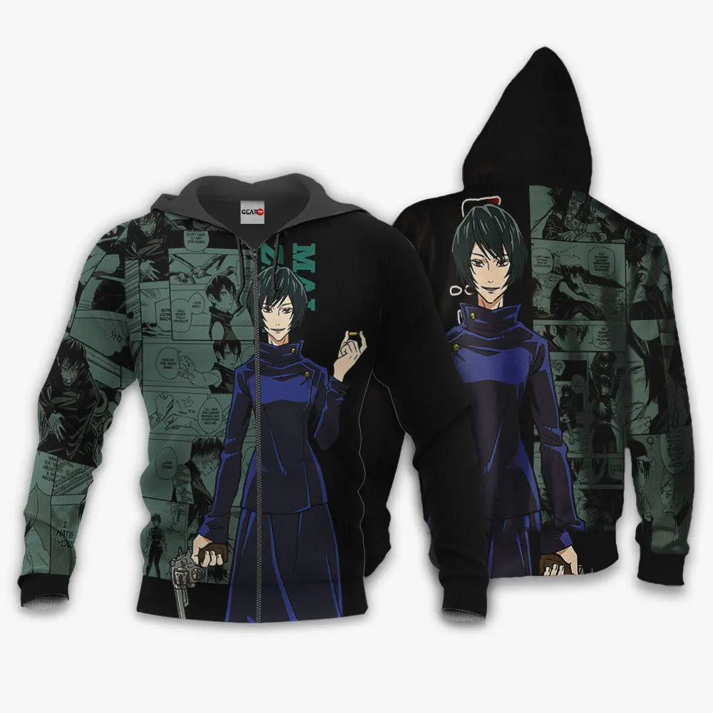 Anime Mai Zenin Hoodie Custom Anime Manga Style Perfect And Unique Gifts For Otaku Anime Fans On Christmas