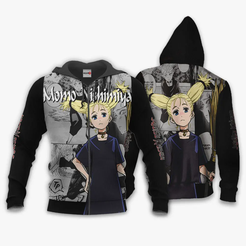 Anime Momo Nishimiya Hoodie Custom Anime Manga Style Perfect And Unique Gifts For Otaku Anime Fans On Christmas
