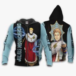 Anime Julius Novachrono Hoodie Black Clover Anime Shirt Perfect And Unique Gifts For Otaku Anime Fans On Christmas
