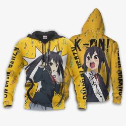 Anime K-On Hoodie Custom Azusa Nakano Anime Shirts Perfect And Unique Gifts For Otaku Anime Fans On Christmas