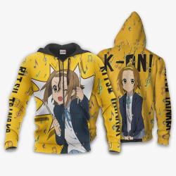 Anime K-On Hoodie Custom Ritsu Tainaka Anime Shirts Perfect And Unique Gifts For Otaku Anime Fans On Christmas