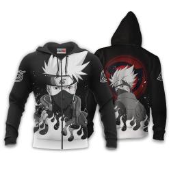 Anime Kakashi Hatake Hoodie Custom Anime Shirts Perfect And Unique Gifts For Otaku Anime Fans On Christmas